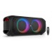 Колонка REAL-EL X-795 Black (70Вт, Bluetooth, AUX, USB, RGB, TWS, 2Mic караоке, 7000мА*ч)