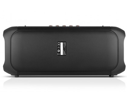 Колонка REAL-EL X-795 Black (70Вт, Bluetooth, AUX, USB, RGB, TWS, 2Mic караоке, 7000мА*ч) Колонка REAL-EL X-795 Black (70Вт, Bluetooth, AUX, USB, RGB, TWS, 2Mic караоке, 7000мА*ч)