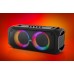 Колонка REAL-EL X-795 Black (70Вт, Bluetooth, AUX, USB, RGB, TWS, 2Mic караоке, 7000мА*ч)