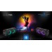 Колонка REAL-EL X-795 Black (70Вт, Bluetooth, AUX, USB, RGB, TWS, 2Mic караоке, 7000мА*ч)