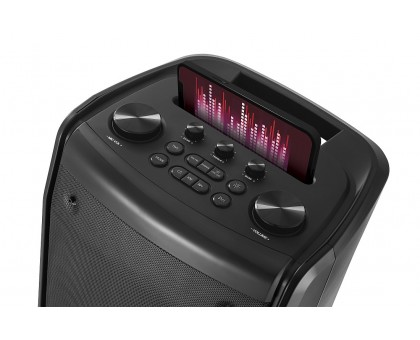 Колонка REAL-EL X-797 Black (90Вт, Bluetooth, USB, RGB, TWS, караоке, 8000 мА*год) Колонка REAL-EL X-797 Black (90Вт, Bluetooth, USB, RGB, TWS, караоке, 8000 мА*год)