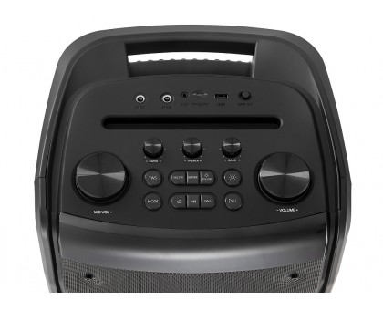Колонка REAL-EL X-797 Black (90Вт, Bluetooth, USB, RGB, TWS, караоке, 8000 мА*год) Колонка REAL-EL X-797 Black (90Вт, Bluetooth, USB, RGB, TWS, караоке, 8000 мА*год)