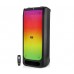 Колонка REAL-EL X-797 Black (90Вт, Bluetooth, USB, RGB, TWS, караоке, 8000 мА*год)