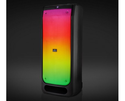 Колонка REAL-EL X-797 Black (90Вт, Bluetooth, USB, RGB, TWS, караоке, 8000 мА*год) Колонка REAL-EL X-797 Black (90Вт, Bluetooth, USB, RGB, TWS, караоке, 8000 мА*год)