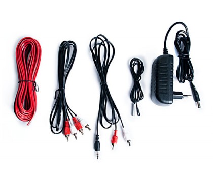 Колонки 2.0 REAL-EL S-2020 уцінка black (Bluetooth, USB ﬂash, FM, Karaoke, ДК)