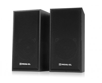 Колонки 2.0 REAL-EL S-202 black