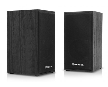 Колонки 2.0 REAL-EL S-202 black