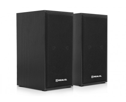 Колонки 2.0 REAL-EL S-202 black