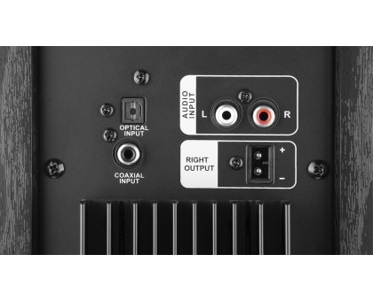 Колонки 2.0 REAL-EL S-2030 black (70W, Bluetooth, USB ﬂash, FM, Karaoke, Opt, coax, ДК)