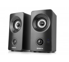 Колонки 2.0 REAL-EL S-405 black (12 Вт, Bluetooth)