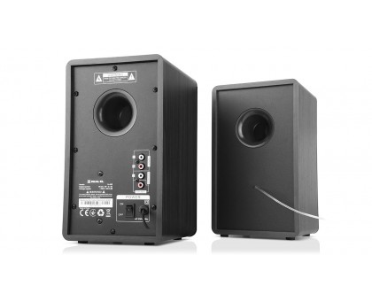Колонки 2.0 REAL-EL S-450 black (46 Вт, Bluetooth, USB flash, FM радио, ду)