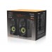 Колонки 2.0 REAL-EL S-470 black (60 Вт, Bluetooth / USB / Optical / Aux (Line-in) / HDMI)