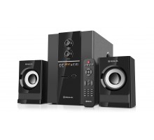 Колонки 2.1 REAL-EL M-355 (44Вт, Bluetooth, FM, USB/SD, ПДУ)
