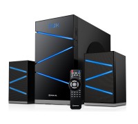 Колонки 2.1 REAL-EL M-410 УЦЕНКА (58Вт, Bluetooth, USB, SD, FM, ДУ)