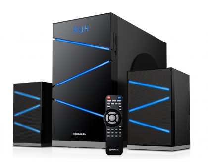Колонки 2.1 REAL-EL M-410 УЦЕНКА (58Вт, Bluetooth, USB, SD, FM, ДУ) Колонки 2.1 REAL-EL M-410 УЦЕНКА (58Вт, Bluetooth, USB, SD, FM, ДУ)