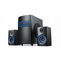 Колонки 2.1 REAL-EL M-550 УЦЕНКА (58Вт, Bluetooth, USB, SD, FM, ДУ)