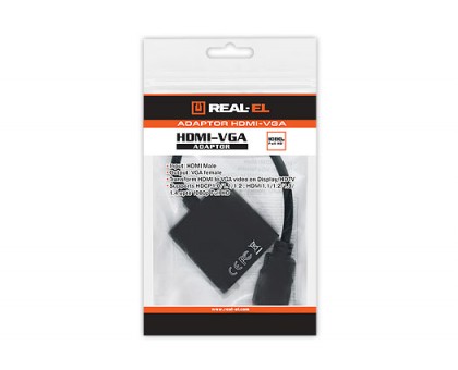 Адаптер REAL-EL HDMI-VGA