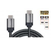Кабель REAL-EL HDMI Premium V2.0 M-M 1м