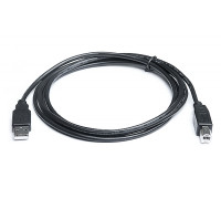 Кабель REAL-EL USB2.0 AM-BM (інтерфейсний) 1,8m чорний