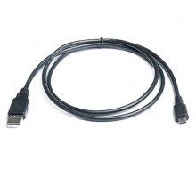 Кабель REAL-EL USB2.0 microUSB type B 0.5m чорний