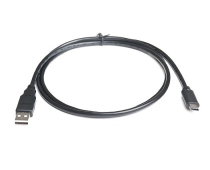 Кабель REAL-EL USB2.0 AM-Type C 1m черный