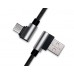 Кабель REAL-EL USB 2.0 Premium AM - Type C 1m черный