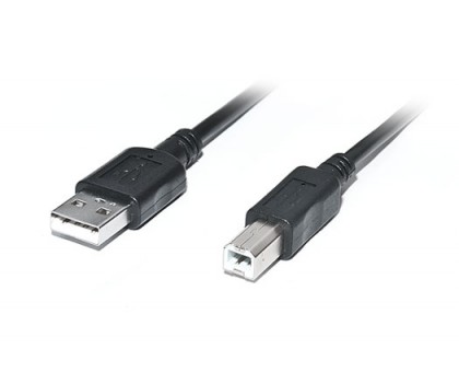 Кабель REAL-EL USB 2.0 Pro AM-BM (интерфейсный) 2m черный