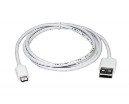 Кабель REAL-EL USB 2.0 Pro AM-microUSB type B 1m білий