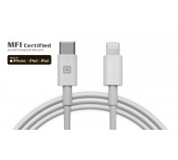 Кабель REAL-EL MFI PD USB type C - Lightning TPE 1m белый