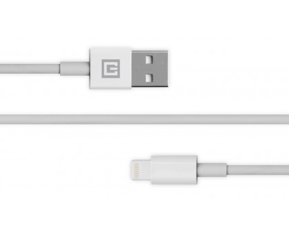 Кабель REAL-EL MFI USB A - Lightning TPE 1m белый