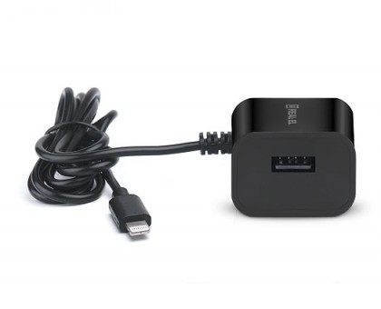 Зарядное устройство REAL-EL CH-217 USB (Lightning  кабель + USB)