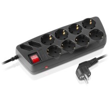 Фільтр-подовжувач REAL-EL RS-10 Protect black 1,8m чорний