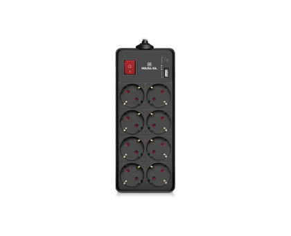 Фільтр-подовжувач REAL-EL RS-PROTECT 805 1.8m чорний
