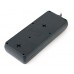Фильтр-удлинитель REAL-EL RS-8 PROTECT USB 3m черный уценка