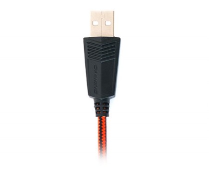 Навушники GDX-8000 VIBRATION SURROUND 7.1 BACKLIT black-red ігрові з мікрофоном USB