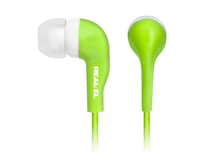 Навушники REAL-EL Z-1007 зелені