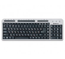 Клавиатура REAL-EL Comfort 7010 USB серебро