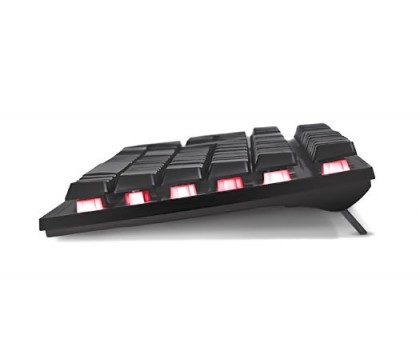 Клавиатура REAL-EL Comfort 7011 Backlit USB игровая с подсветкой