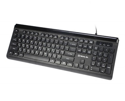 Клавіатура REAL-EL Comfort 7085 USB чорна