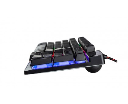 Клавиатура REAL-EL Comfort 7090 Backlit УЦЕНКА USB черная с подсветкой