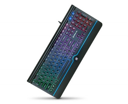 Клавиатура REAL-EL Comfort 8000 Backlit USB черная с подсветкой