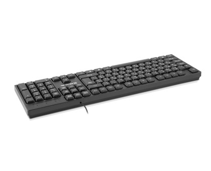 Комплект клавіатура+мишка REAL-EL KIT-507, black дротові USB чорні