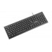 Комплект клавиатура+мышка REAL-EL Kit 511, black проводные USB черные