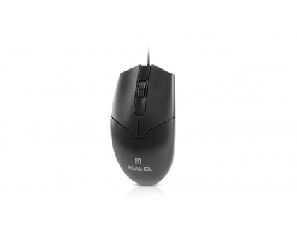 Комплект клавиатура+мышка REAL-EL Kit 511, black проводные USB черные Комплект клавиатура+мышка REAL-EL Kit 511, black проводные USB черные
