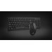 Комплект клавиатура+мышка REAL-EL Kit 511, black проводные USB черные