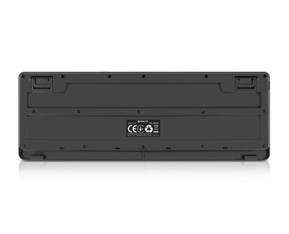 Комплект клавіатура+мишка REAL-EL KIT-555W, black бездротовий на акумуляторах Type-C, чорний 