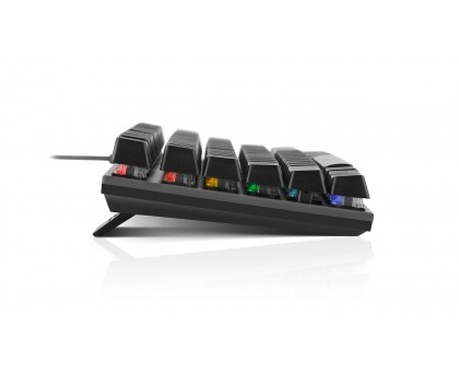 Клавіатура REAL-EL M 05 grey ігрова механічна з підсвічуванням