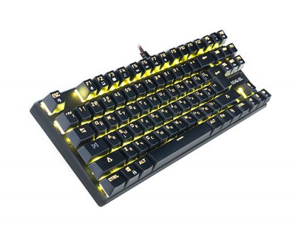 Клавиатура REAL-EL M28 TKL RGB USB механическая игровая с подсветкой