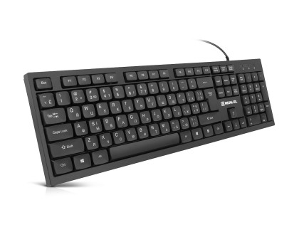Клавіатура REAL-EL RK-510 USB Black чорна
