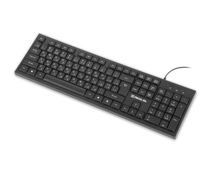 Клавіатура REAL-EL RK-510 USB Black чорна